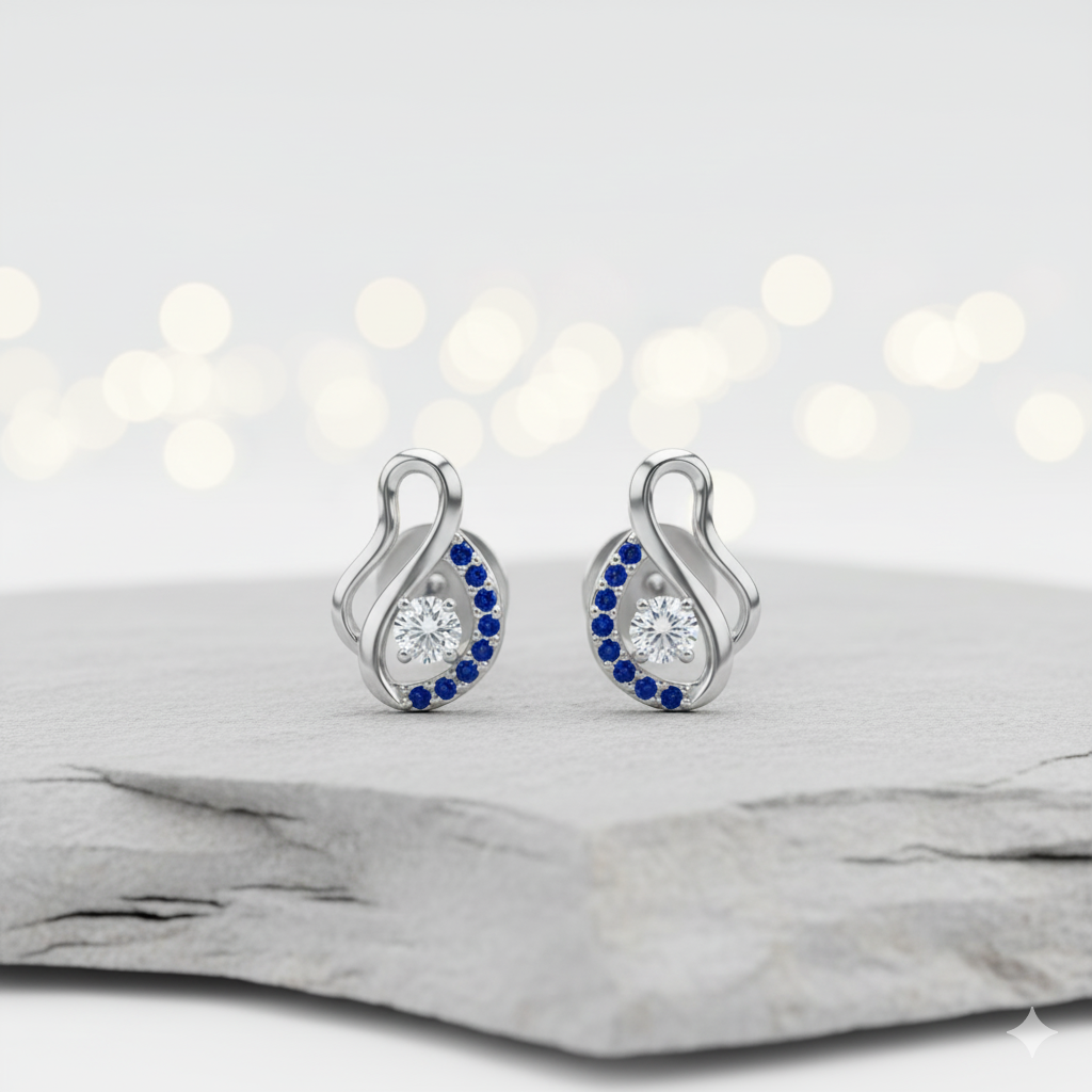 Diamond Stud Earrings